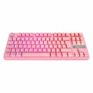TECLADO GAMING  EAGLE WARRIOR MECANICO USB GAMING 88 RGB LED BACKLIT PINK  ESPAÑOLKGY282U0001C