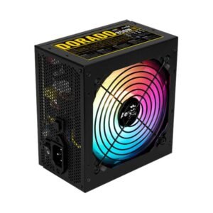 FUENTE DE PODER AEROCOOL DORADO 850W RGB 100-240VAC FULLY RANGE US BOX ACPG-DO85FUC.11
