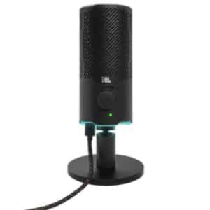 MICRÓFONO ALAMBRICO USB JBL QUANTUM STREAM  DOBLE PATRON PARA TRASMISION NEGRO JBLQSTREAMBLKAM