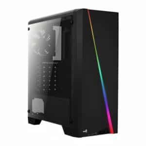 CASE GAMING  AEROCOOL CYLON BG RGB 1  ABANICO VIDRIO TEMPLADO 13 MODOS ARGB ACCM-PV10013-11