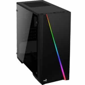CASE GAMING  AEROCOOL CYLON MINI BG RGB 1  ABANICO VIDRIO TEMPLADO 13 MODOS ARGB ACCM-PV12013.11