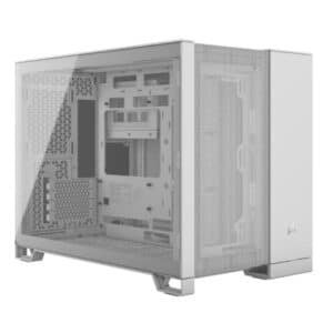 CASE GAMING  CORSAIR AIRFLOW DOBLE CAMARA MEDIA TORRE 2500D VIDRIO TEMPLADO WHITE CC-9011264-WW