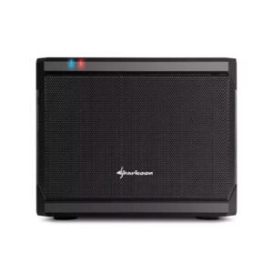 CASE SHARKOON QB ONE MINI ITX 1 VENTILADOR 120MM  2 PUERTOS USB 3.0 Y 2 PUERTOS USB 2.0 NEGRO 4044951016433