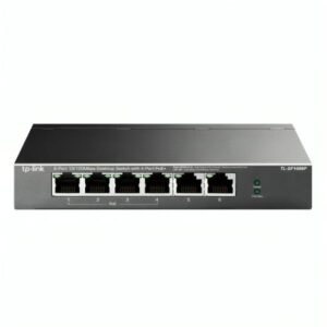 SWITCH TP LINK  6 PUERTOS 10/100  4-Port PoE+ TL-SF1006P(UN)