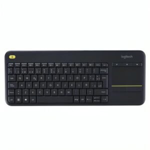 TECLADO LOGITECH INALAMBRICO TOUCH USB BLACK ESPAÑOLK400 920-007123