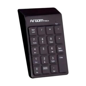 TECLADO NUMERICO ARGOM S/M MEMBRANA USB N/A BLACK ARG-KB-1076