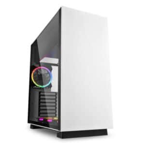 CASE SHARKOON GAMING  PURE STEEL WHITE RGB ATX 4044951027460