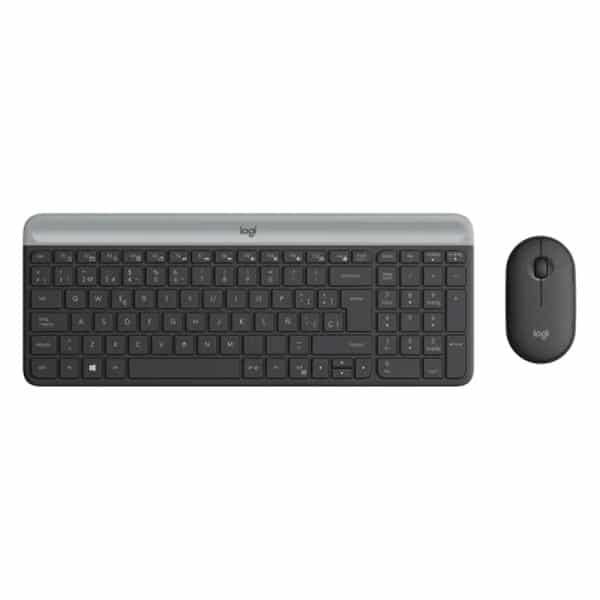 TECLADO Y MOUSE LOGITECH SLIM MK470 SP 920-009266